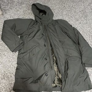 Gap heavy jacket.  Xl. Olive green color